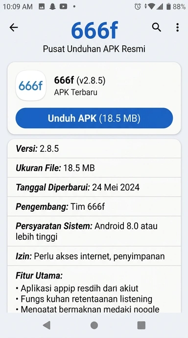 Unduh dan Instal APK 666f untuk Android dengan Mudah