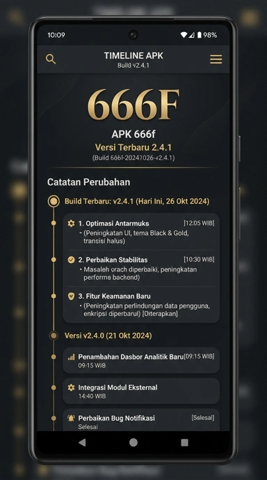 Riwayat Versi 666f untuk Pengguna Android
