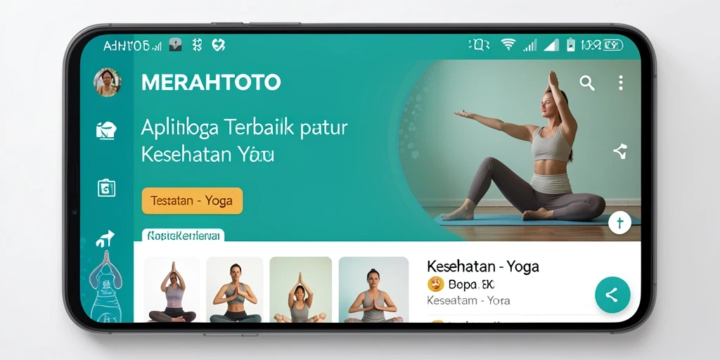 Antarmuka aplikasi MERAHTOTO yang menarik dan fungsional.
