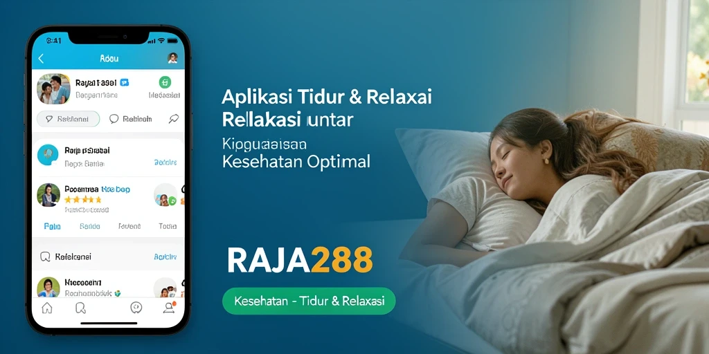 Tampilan antarmuka aplikasi RAJA288 yang menenangkan dan fungsional.