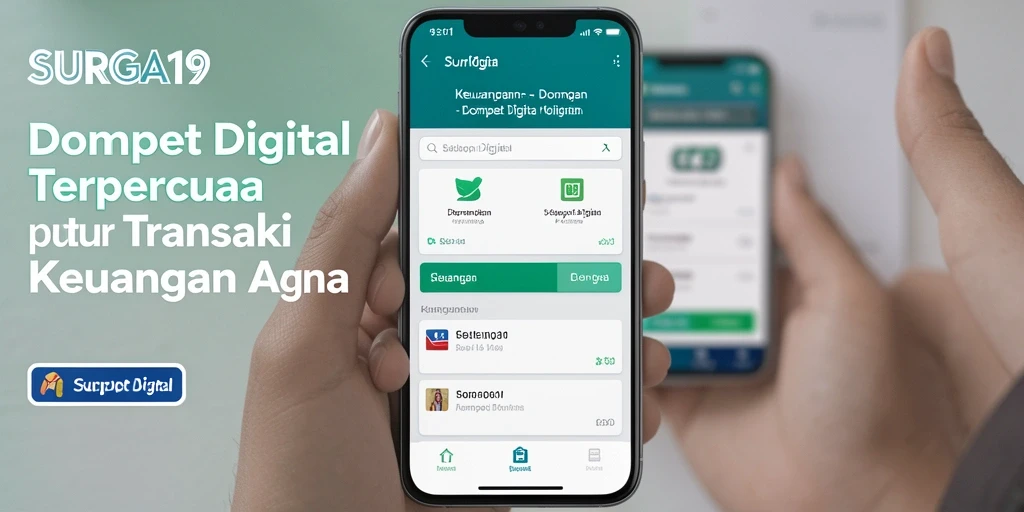 Antarmuka aplikasi SURGA19 yang intuitif dan mudah digunakan.